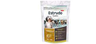 Estrudo Tundra (Оленина) для взр.собак крупн. пород с чувств. пищ., 1 кг