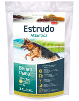 Estrudo Atlantica (Белая рыба) для взрослых собак крупных пород склонных к аллергии