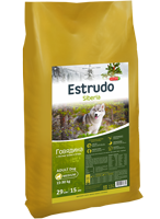 Estrudo Siberia (Говядина + лесные травы) для взрослых собак средних пород
