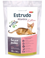 Estrudo Atlantica Kitten (Белая рыбка) для котят