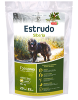 Estrudo Siberia (Говядина + лесные травы) для взрослых собак крупных пород