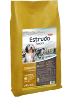 Estrudo Tundra (Оленина) для взр.собак крупн. пород с чувств. пищ.