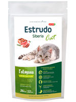 Estrudo Siberia Cat (Говядина) д/кошек
