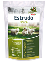 Estrudo Siberia (Говядина) для щенков крупных и средних пород